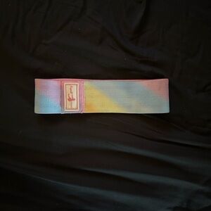 Pastel Tie-Dye Fabric resistance band
